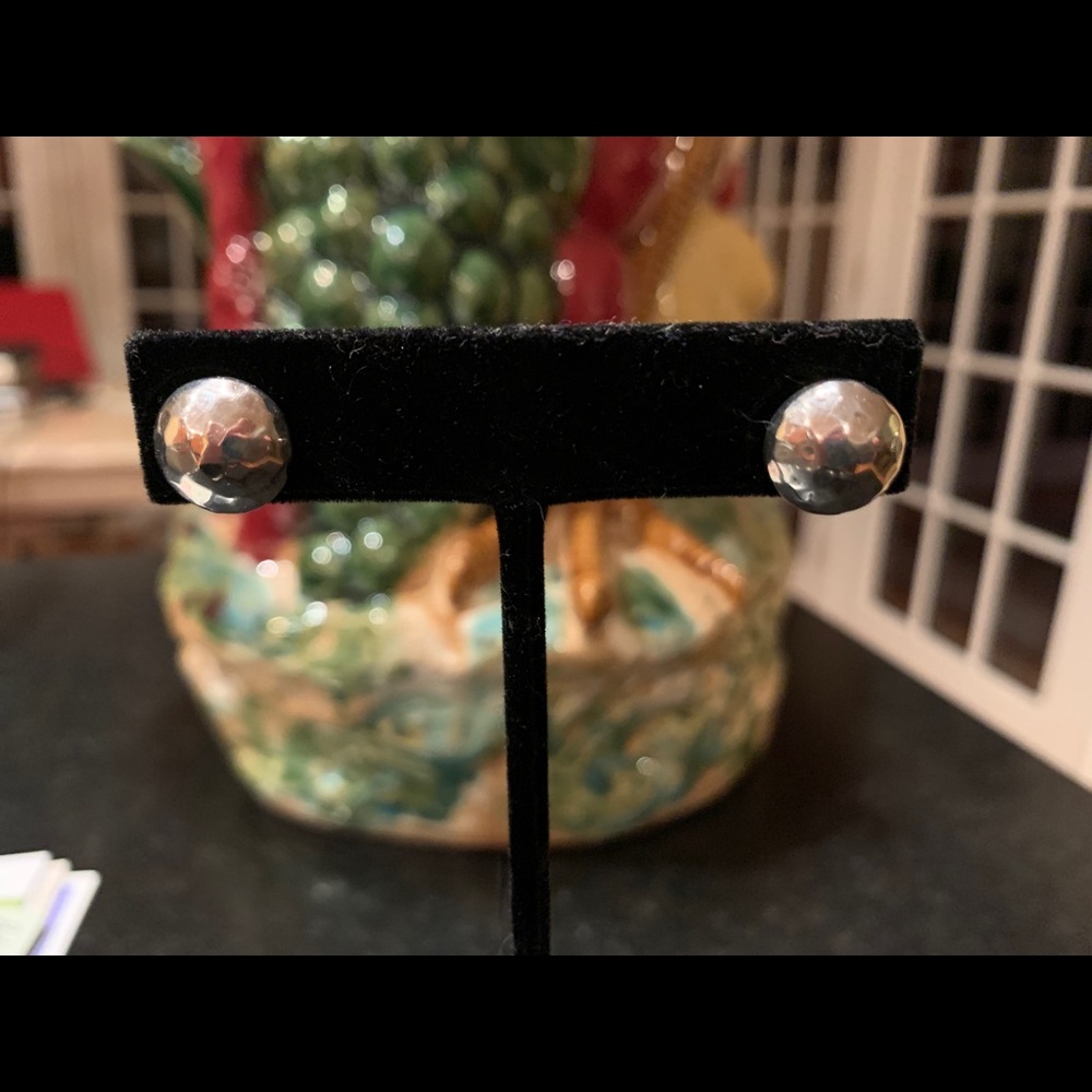 Retired Silpada Hammered Earrings
